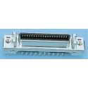 3M 102 Series Straight Through Hole PCB Socket, 14-Contact, 2 Row, 1.27 mm Pitch, 12A Current, 500V Voltage 10214-6212PL