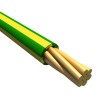 RS PRO Ecogen Ecowire Plus Series Green Yellow 1.5 mm² 15 AWG Hook Up Wire, 19/0.32 mm Strands, 30 m Length 6828 GY005