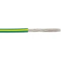 Alpha Wire Ecogen Ecowire Plus Series Green Yellow 2.1 mm² 14 AWG Hook Up Wire 19x0.36 mm Strands 30m 6829 GY005