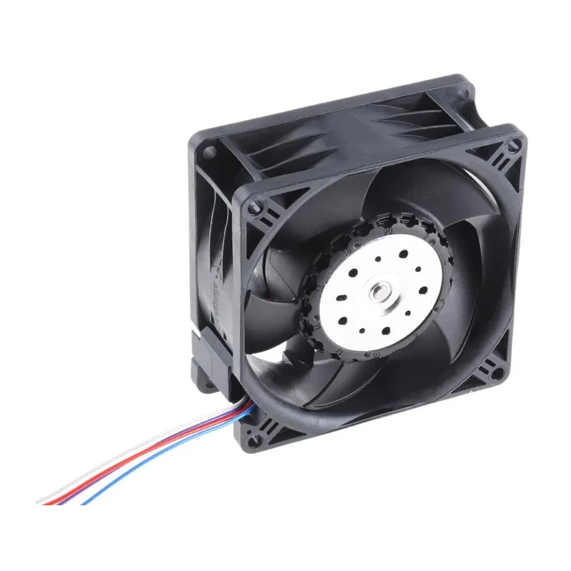 ebm-papst 3200 J - S-Force Series Axial Fan 24V DC 50W 2.08A Max IP68 92mm x 92mm x 38mm 