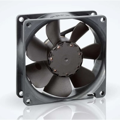 ebm-papst 8400 N Series Axial Fan 24V DC 2.6W 79 m³/h 3600 RPM IP20 80mm 