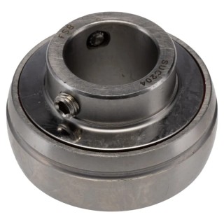 RS PRO Bearing Insert Stainless Steel 20 mm ID 47 mm OD 31 mm Width Set Screw Locking UC204SS