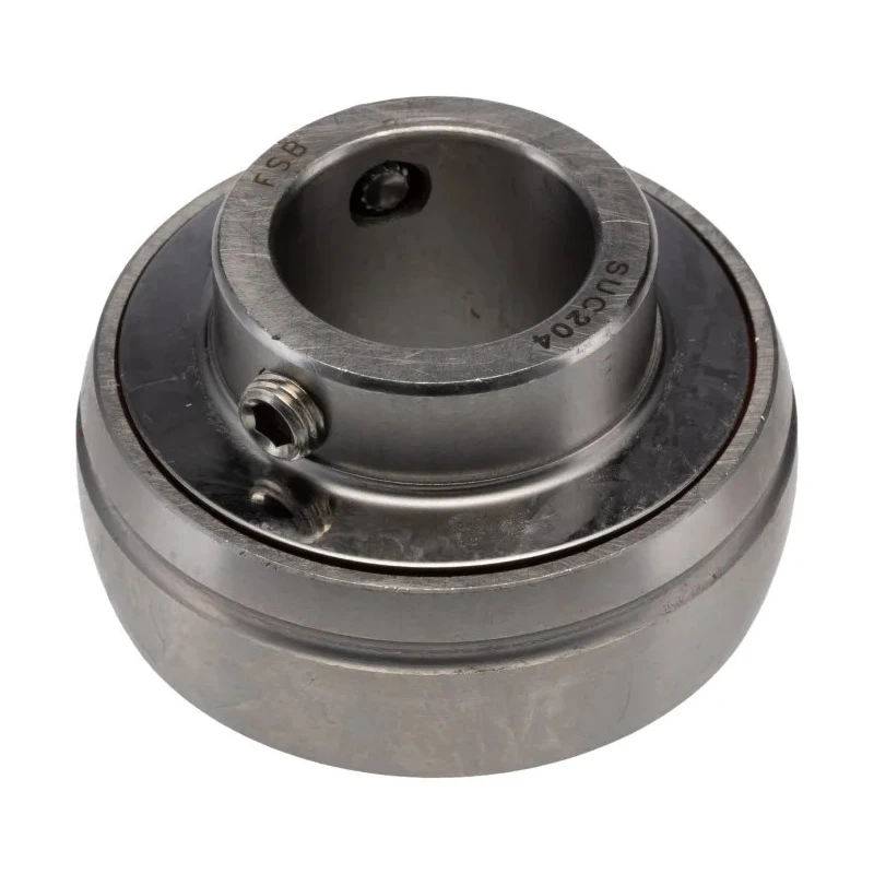 RS PRO Bearing Insert Stainless Steel 20 mm ID 47 mm OD 31 mm Width Set Screw Locking UC204SS