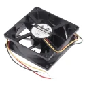 Sanyo Denki San Ace 9S Series Axial Fan 24V DC 49.8 m³/h Airflow 1.44W Power 60mA Current 80x80x25 mm 9S0824M4011