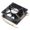 Sanyo Denki San Ace 9S Series Axial Fan 24V DC 49.8 m³/h Airflow 1.44W Power 60mA Current 80x80x25 mm 9S0824M4011
