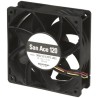 Sanyo Denki San Ace 9S Series Axial Fan 12V DC 2.28W 190mA 120 m³/h 119x119x25 mm 9S1212F4011