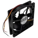 Sanyo Denki San Ace 9S Series 12V DC Axial Fan 120 mm x 120 mm x 25 mm 1.56 W 99.6 m³/h 1850 rpm 9S1212M4011