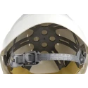 JSP White Ventilated Adjustable Safety Helmet High Performance Polyethylene EN 397 EVO2 