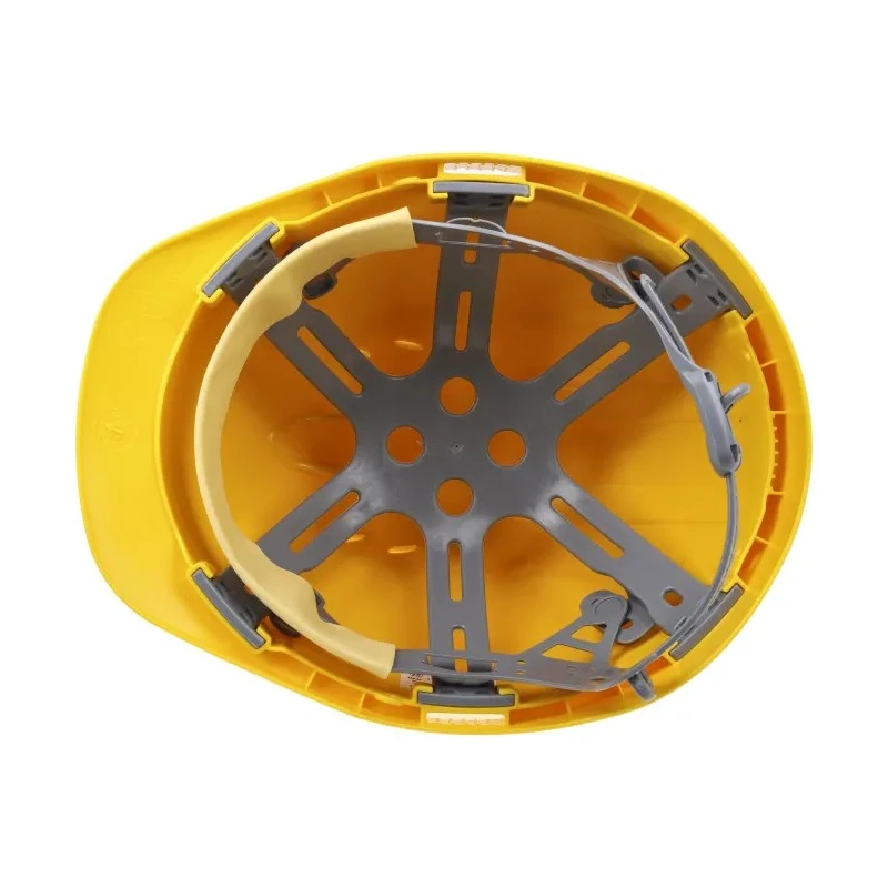 JSP Yellow Ventilated Safety Helmet High Performance Polyethylene Ratchet Adjustable EVO2 