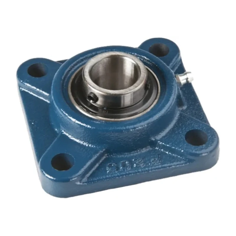 RS PRO 4 Hole Cast Iron Bearing Unit 12.7 mm ID 123.8x123.8x50 mm UCF208-24