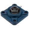 RS PRO Four Hole Flange Bearing Unit 25.4 mm Inside Diameter Cast Iron Material UCF205-16