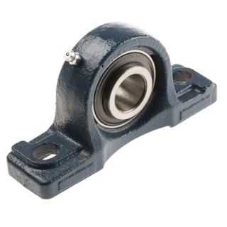 RS PRO Two-Bolt Cast Iron Pillow Block Bearing 22.22 mm Inside Diameter UCP205-14