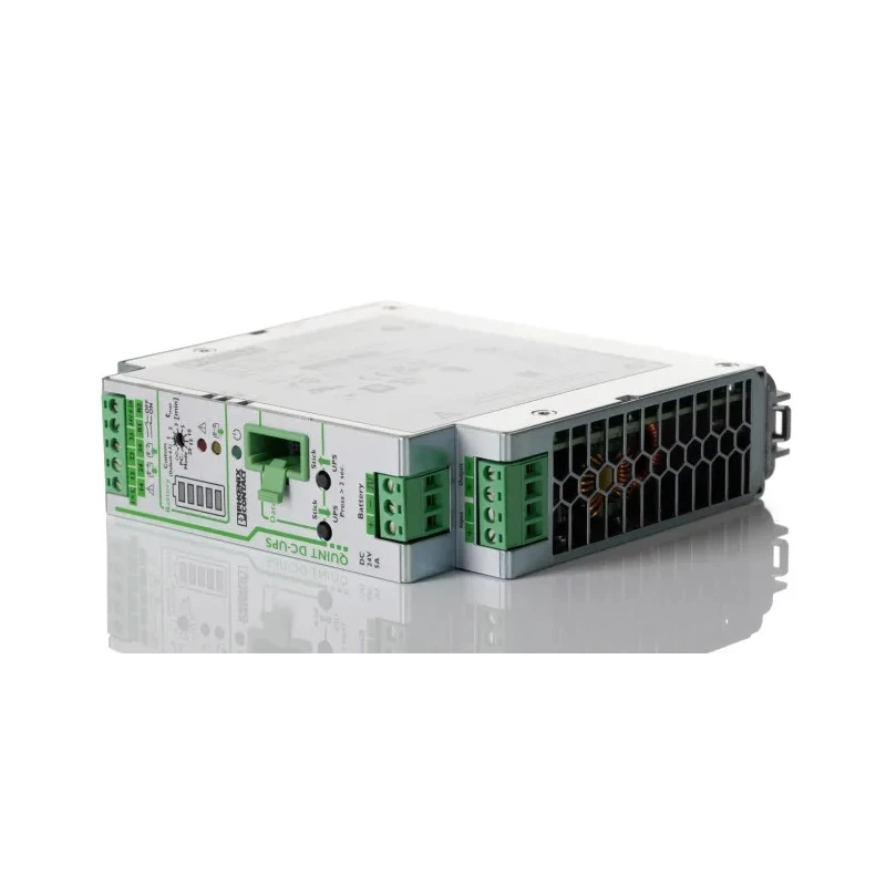 Phoenix Contact QUINT UPS 24V 24V dc Input Uninterruptible Power Supply 120W 24V dc Output 40A Backup Time 2h DIN 2320212
