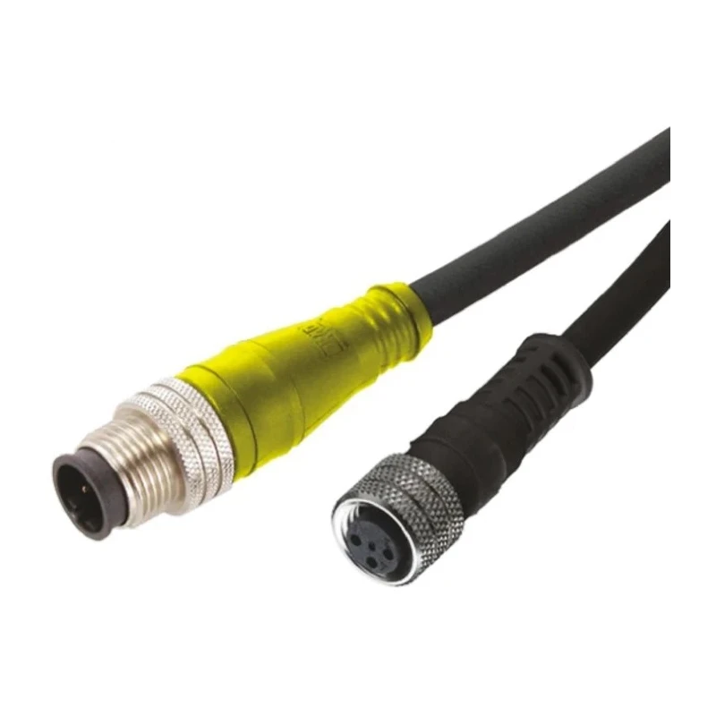 Brad from Molex Sensor Actuator Cable Female 3 Way Straight to Male 3 Way Straight 2 m 250V IP68 1200878415