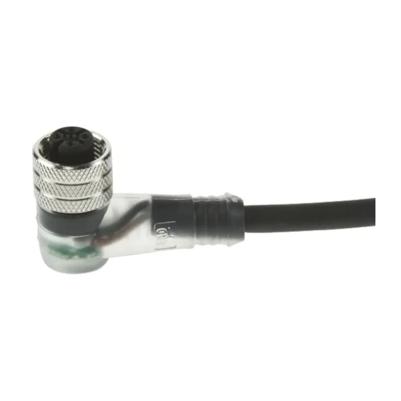 Carlo Gavazzi Female 3-Way M12 Right Angle to Unterminated 4-Way Free End Sensor Actuator Cable 2m 1200675067