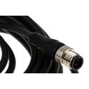 Brad from Molex Sensor Actuator Cable Micro-Change Series 4 Contacts Male Straight to 4 Contacts Unterminated, 5m 1200060047