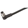 Brad from Molex Sensor Actuator Cable Male 5 Way Right Angle to Unterminated 4 Way Free End 2 m 250V IP67 1200061975