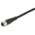 Brad from Molex Sensor Actuator Cable, Female Straight to Male 3 Way Unterminated, 2 m, Micro-Change Series, IP67 1200658176
