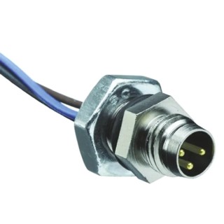 Brad from Molex Male 4 way Straight to 8 way Unterminated Sensor Actuator Cable 300 mm 250V AC IP67 1200700167