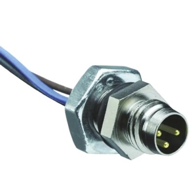 Brad from Molex Male 4 way Straight to 8 way Unterminated Sensor Actuator Cable 300 mm 250V AC IP67 1200700167