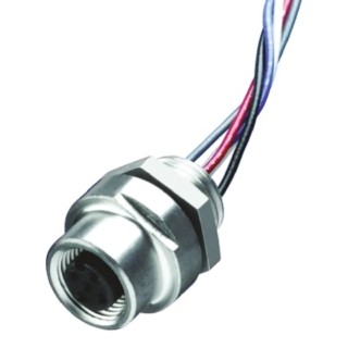 Brad from Molex Sensor Actuator Cable Female M12 Straight to 4 Way Unterminated 300mm 1200110013