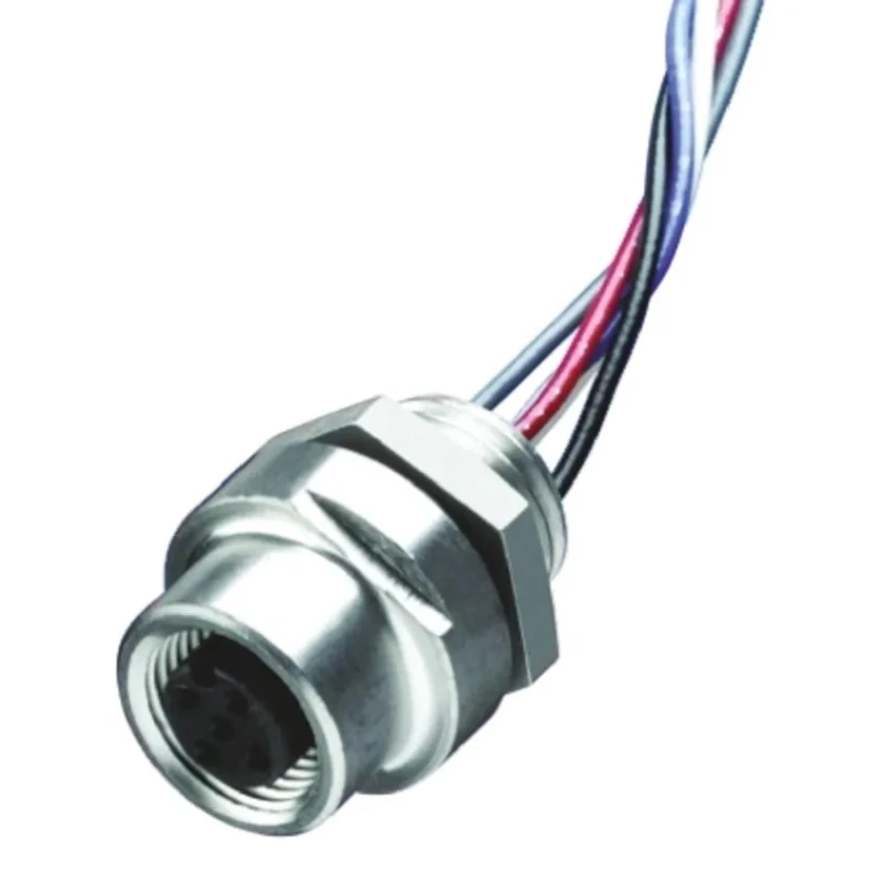Brad from Molex Sensor Actuator Cable Female M12 Straight to 4 Way Unterminated 300mm 1200110013