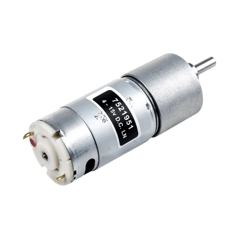 RS PRO Geared DC Motor 11 W 15V dc, 4.5 V dc, 206 g.cm Torque, 5216 rpm, 6 mm Shaft Diameter 752-1951