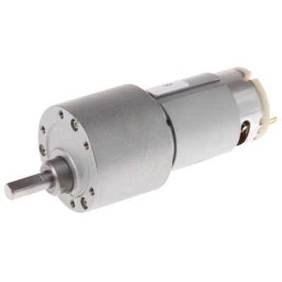 RS PRO Geared DC Motor 7W 15V DC, 4.5V DC, 7300 RPM, 114 g.cm Torque, 6mm Shaft Diameter 752-1992
