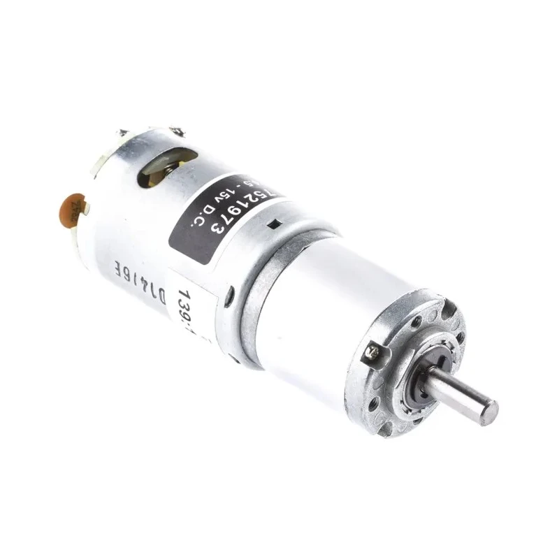 RS PRO Geared DC Motor, 21.2 W, 15V dc, 4.5V dc, Planetary Gearhead, 6000 rpm, 6 mm Shaft Diameter 752-1973