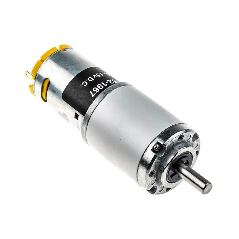 RS PRO Geared DC Motor, 7.98 W, 15V dc / 6V dc, Planetary Gearhead, 264:1 Ratio, 41 RPM, 6 mm Shaft Diameter 752-1967