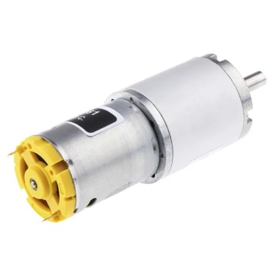 RS PRO Geared DC Motor, 7.98 W, 15V DC, 6V DC, 78.4 g.cm Torque, 14.5 RPM, 6 mm Shaft Diameter 752-1961