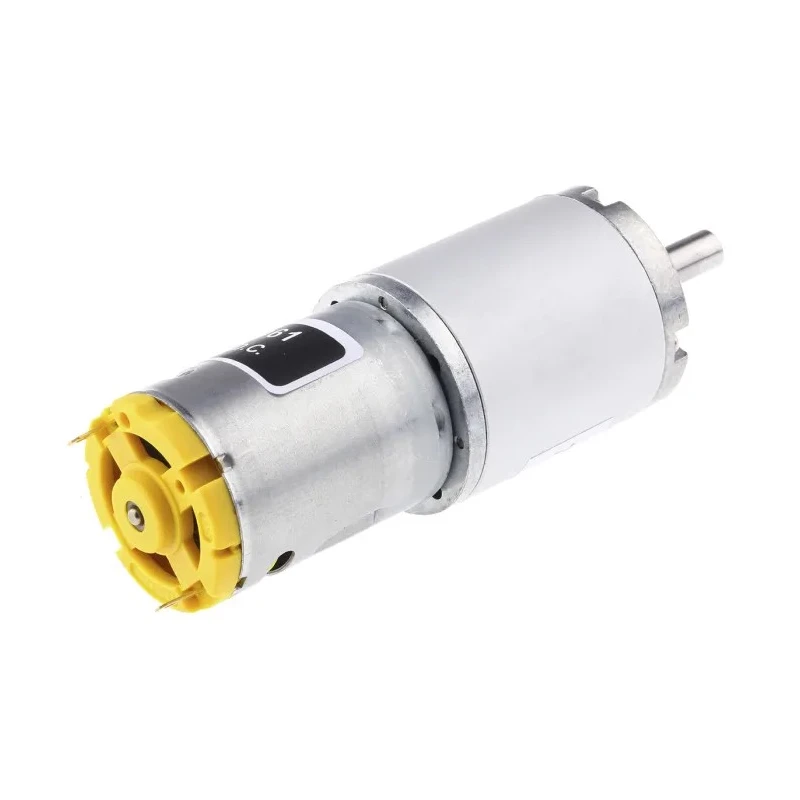 RS PRO Geared DC Motor, 7.98 W, 15V DC, 6V DC, 78.4 g.cm Torque, 14.5 RPM, 6 mm Shaft Diameter 752-1961