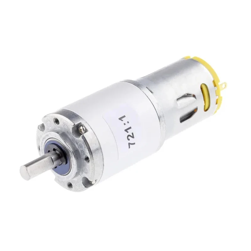 RS PRO Geared DC Motor, 7.98 W, 15V DC, 6V DC, 78.4 g.cm Torque, 14.5 RPM, 6 mm Shaft Diameter 752-1961