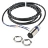 Telemecanique Sensors Through Beam Photoelectric Sensor, Barrel Style, 15 m Detection Range, Solid State Output XUB2BKSNL2T