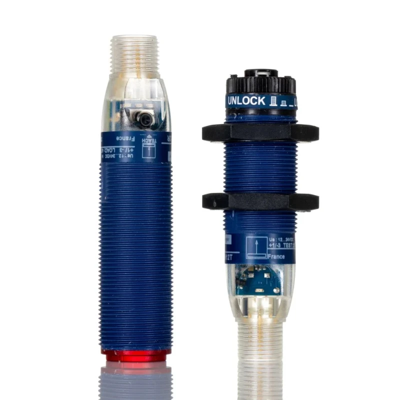 Telemecanique Sensors Through Beam Photoelectric Sensor, Barrel Style, 100 m Detection Range, PNP Output, IP67 XUBLAPCNM12