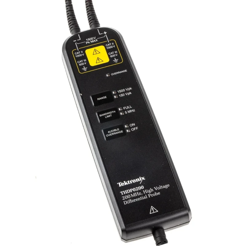 Tektronix High Voltage Differential Oscilloscope Probe, 200 MHz Bandwidth, BNC Connector THDP0200