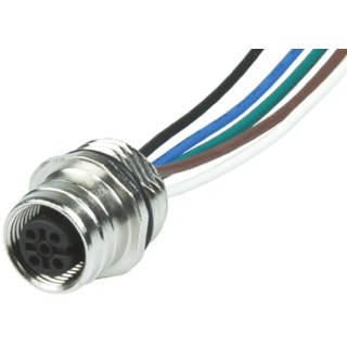 Brad from Molex Female 12 Way Straight to 12 Way Unterminated Sensor Actuator Cable 300mm 1200845013