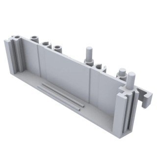 CAMDENBOSS PCB Carrier Pack of 5 End Section with Foot for 72mm Wide PCBs CIME/M/SEF2250S/PK5