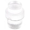 Bivar Panel Mount 1-Way Straight Rigid LED Light Pipe Clear 3 mm PLP1-100-F