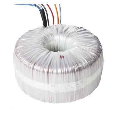 Block Toroidal Transformer 230 V ac Primary, 2 x 115 V ac Secondary, 2 Outputs, 3 kVA Power RKD 3000/2x115