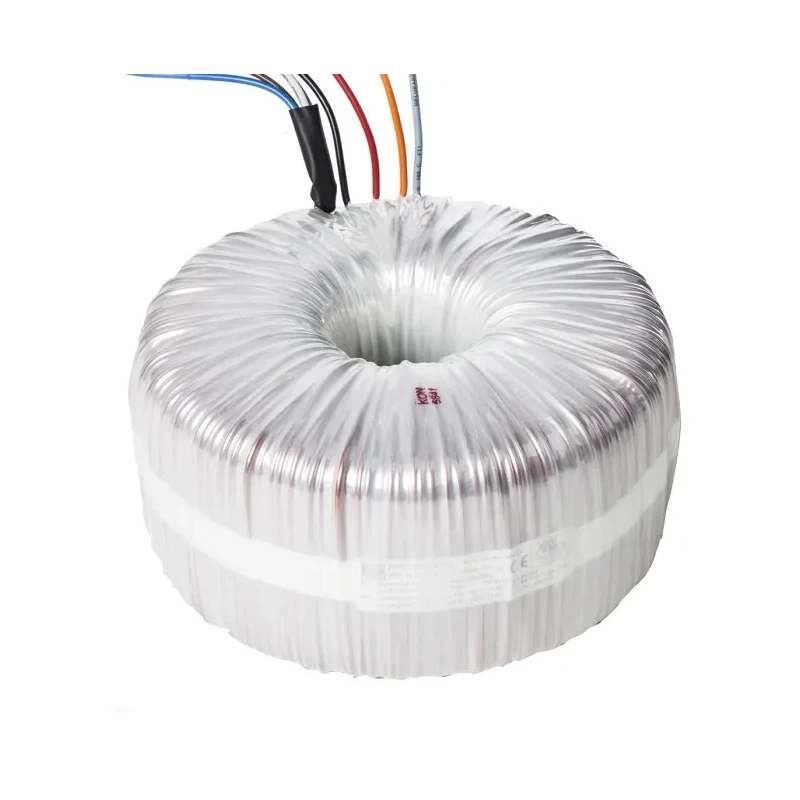 Block Toroidal Transformer 230 V ac Primary, 2 x 115 V ac Secondary, 2 Outputs, 3 kVA Power RKD 3000/2x115
