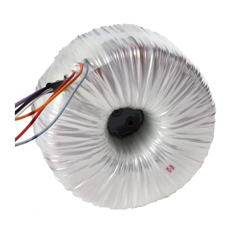 Block Toroidal Transformer 230 V ac Primary, 2 x 115 V ac Secondary, 2 Outputs, 3 kVA Power RKD 3000/2x115