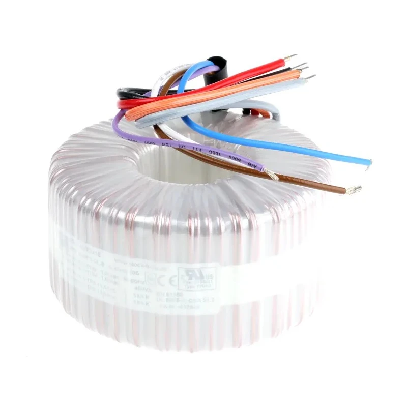 Block Toroidal Transformer Dual 230 V AC to 2 x 18 V AC 400 VA 50-60 Hz RKD 400/2x18