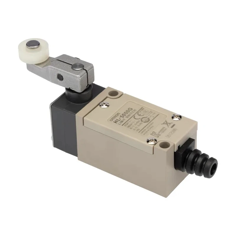Omron HL-5000 Series Roller Lever Limit Switch SPDT Metal Housing IP65 250V AC HL-5000G