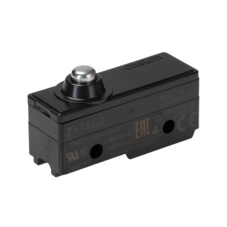 Omron Z Series Plunger Limit Switch SPDT Thermosetting Resin Housing 500V AC 15A IP00 