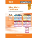Kewtech Corporation Electrical Installation Certificate 40 Sheets for Use With FC3000 TC2