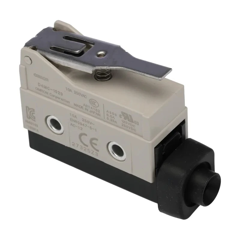 Omron D4MC Series Lever Limit Switch 1 NO/1 NC IP67 Metal Housing 480V ac 10A D4MC-1020