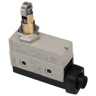 Omron Plunger Limit Switch, 1 NO/1 NC Contact, IP67 Metal Housing, 480V AC, 10A Switching Current D4MC-5040