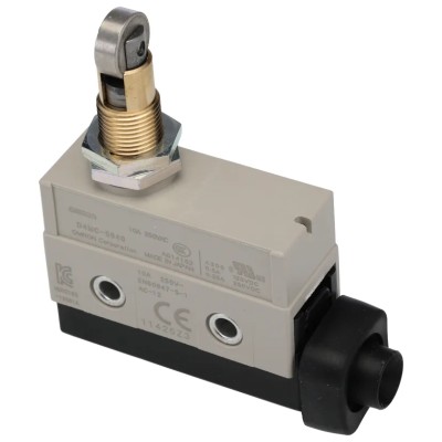 Omron Plunger Limit Switch, 1 NO/1 NC Contact, IP67 Metal Housing, 480V AC, 10A Switching Current D4MC-5040