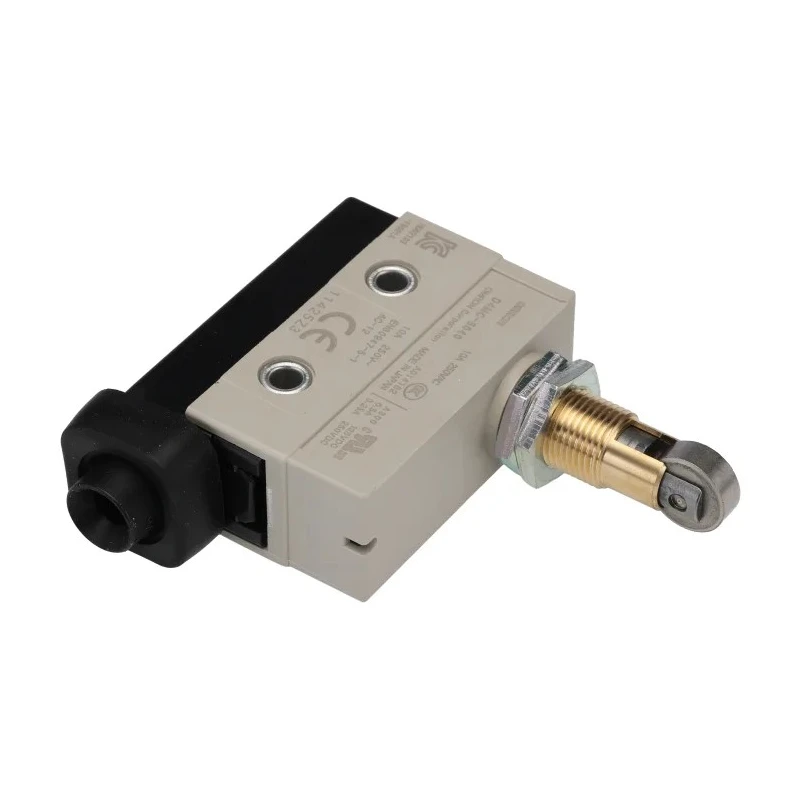 Omron Plunger Limit Switch, 1 NO/1 NC Contact, IP67 Metal Housing, 480V AC, 10A Switching Current D4MC-5040